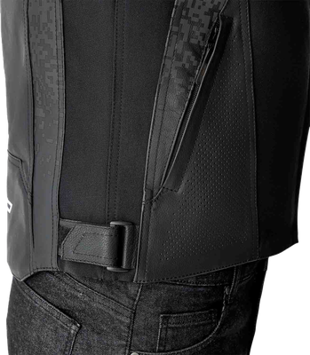 Ps Supersport K D3o Jacket Black Leather 3x