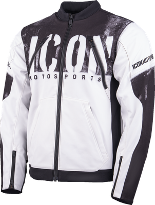 ICON Merc3 Anomaly™ Jacket - White - Small 2820-7923