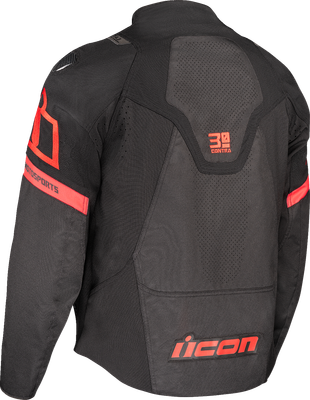 ICON Contra3™ Hero Jacket - Black - Medium 2820-7051