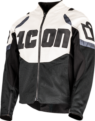 ICON Contra3™ Jacket - White/Black - Large 2820-7046