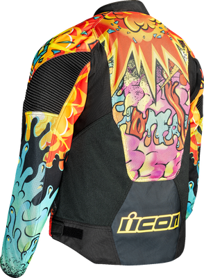 ICON Overlord3™ Scatterbrain Mesh Jacket - Black - Medium 2820-7075