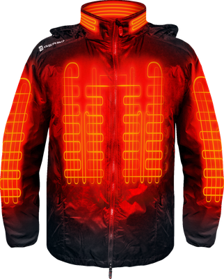 GERBING HEATED CLOTHING 12V Heated Jacket Liner 2.0 - Black - XL GER-JKLN-PK-XL-BLK