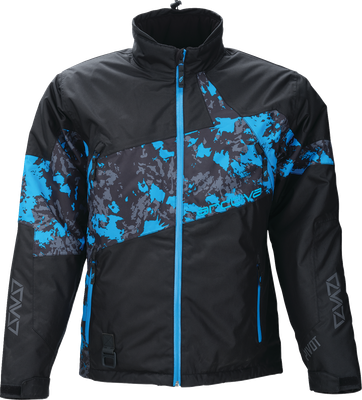 ARCTIVA Pivot 7 Insulated Jacket - Camo Black/Blue - XL 3120-2141