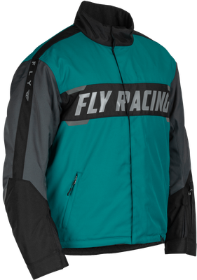 Outpost Jacket Black/Teal/Orange Lg