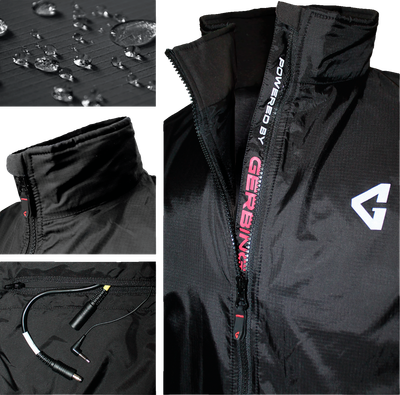 GERBING HEATED CLOTHING 12V Heated Vest Liner - Black - Small G1215MVST30100110966
