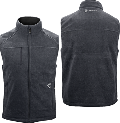 GERBING HEATED CLOTHING 7V Thermite Fleece Heated Vest 2.0 - Gray - 2XL GER-TFVST-7V-M-G-XXL