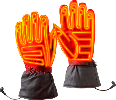 GERBING HEATED CLOTHING 12 V G4 Heated Gloves - Black - 3XL G1215M-GLV-101-00116