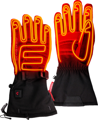 GERBING HEATED CLOTHING 7 V S7 Battery Heated Gloves - Black - Medium GER-GVS7-M-B-M
