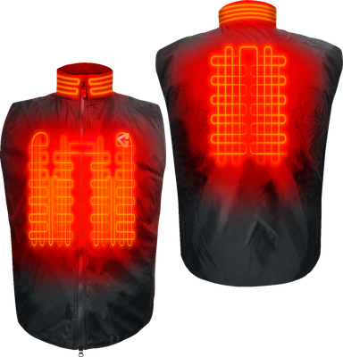 GERBING HEATED CLOTHING 12V Heated Vest Liner - Black - XL G1215MVST30100110981