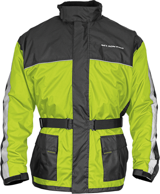 NELSON RIGG Solo Storm Jacket - Hi-Vis Yellow/Black - 3XL SSJ-HVY-06-3XL