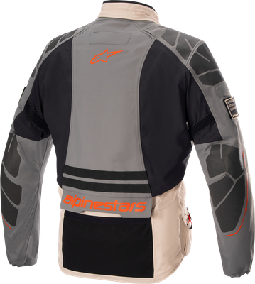 ALPINESTARS AMT-10R Drystar® XF Jacket - Fur Gray/Pale Brown/Spicy Orange - Medium 3209623-9684-M