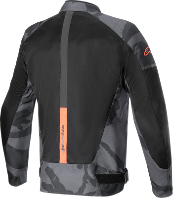 ALPINESTARS T-SP X Superair Jacket - Gray Camo/Red Fluo - 4XL 3302022-9133-4X