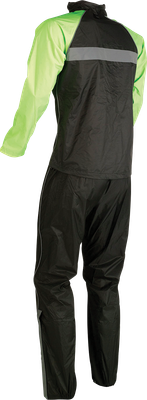 Z1R Women's 2-Piece Rainsuit - Black/Hi-Vis - Large 2853-0042