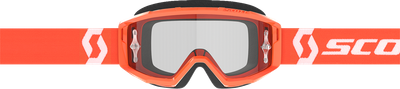 SCOTT Primal Goggle - Orange/White - Clear Works Lens 278598-1362113