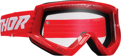 THOR Youth Combat Goggle - Racer - Red/White 2601-3053