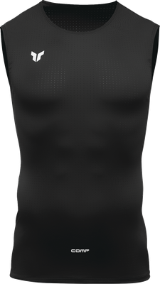 THOR Comp Sleeveless Shirt - Black - 3XL 2940-0491