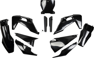 UFO Body Kit - Black - Husqvarna - TC/FC '19-'22 HUKIT622F@001