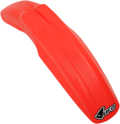 UFO Universal Supermoto Front Fender - Red PA01027#070