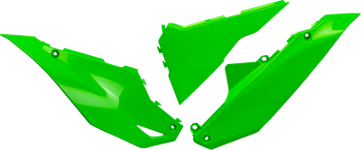 UFO Side Panels - Fluorescent Green - Kawasaki - KX '24-'26 KA04762#AFLU