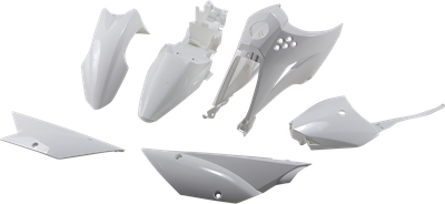 UFO Replacement Body Kit - White - Kawasaki - KLX '10-'25 KA37003@047