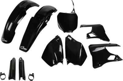UFO Body Kit - Black - Yamaha - YZ '00-'01 YAKIT300F@001