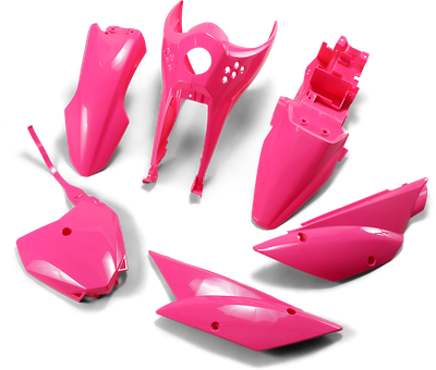 UFO Replacement Body Kit - Pink - Kawasaki - KX '10-'25 KA37003@P