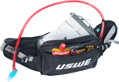 USWE ZULO Hydration Waist Pack - 2L - Black 5202089001