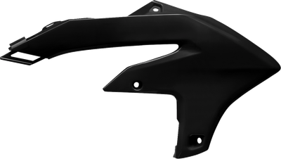 POLISPORT Radiator Scoops - Black - Yamaha - YZ/WR '23-'25 8498400003
