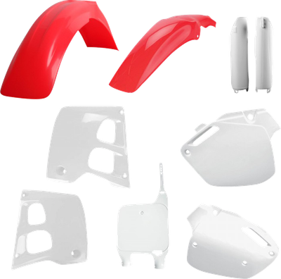 POLISPORT Full Body Kit - White/Red OEM - Honda - CR '90-'92 91326