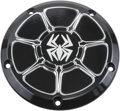 REKLUSE Derby Cover - Gloss Black - Big Twin RMS-0515003