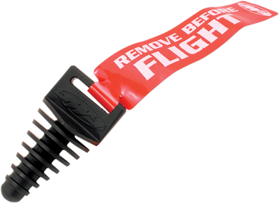 FMF 4-Stroke Wash Plug with Streamer 011299 black and red