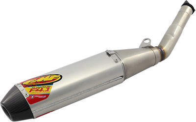 FMF Factory 4.1 RCT Slip-On Muffler - Stainless Steel/Aluminum with Carbon Fiber End Cap - YZF/FX/WR 044453