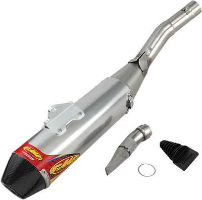 FMF Factory 4.1 RCT Slip-On Muffler - Stainless Steel/Aluminum with Carbon Fiber End Cap - YZF/FX 044443