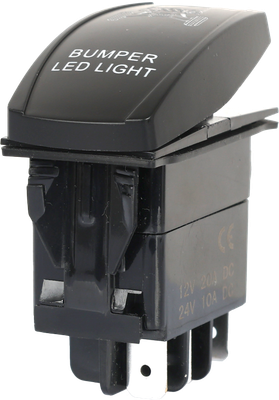 Bumper Lighting Switch Pro Series Backlit