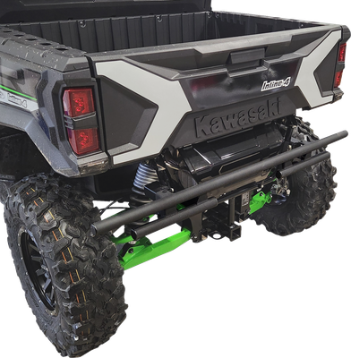 KFI PRODUCTS Rear Bumper - Round - Black - Kawasaki - Ridge '24-'25 102230