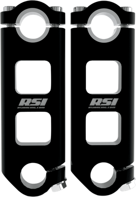 RACE SHOP INC. Pivoting Handlebar Risers - 2" PR-2-B