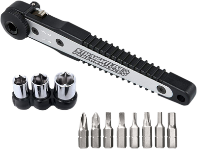 STRAIGHTLINE PERFORMANCE Bit Driver with Bits and Sockets 185-118