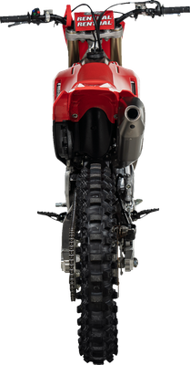 AKRAPOVIC Evolution Line Exhaust System - Titanium - CRF450R/CRF450RX S-H4E1-FDHLT