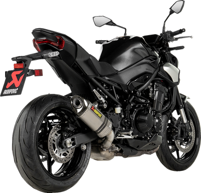 AKRAPOVIC Slip-On Line Muffler - Titanium - ECE - Kawasaki Z900 S-K9SO11-HZT