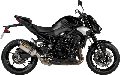 AKRAPOVIC Slip-On Line Muffler - Titanium - ECE - Kawasaki Z900 S-K9SO11-HZT