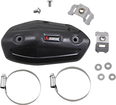 AKRAPOVIC Heat Shield - Carbon Fiber - Ninja 1000/1100SX P-HSK10SO4