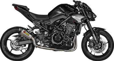 AKRAPOVIC Slip-On Line Muffler - Race - Titanium - Kawasaki Z900 S-K9SO12-ASZT