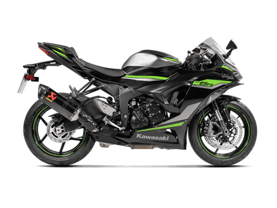 AKRAPOVIC Slip-On Line Muffler - Carbon Fiber - ZX-6R S-K6SO7-HZC/3