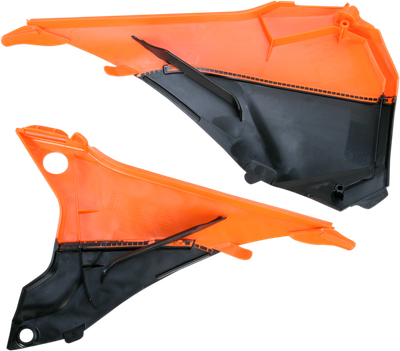 ACERBIS Airbox Cover - Orange/Black - KTM - EX/XC '14-'16 2374121008