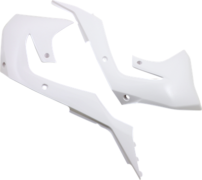 ACERBIS Radiator Shrouds - White - Kawasaki - KX '19-'24 2736300002