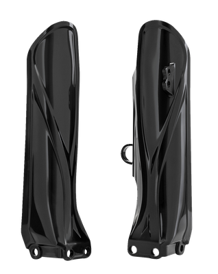 ACERBIS Fork Cover - Lower - Black - Yamaha 2742650001