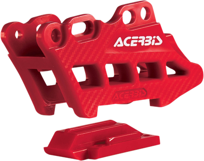 ACERBIS Complete Chain Guide Block - Red - Honda 2410960004
