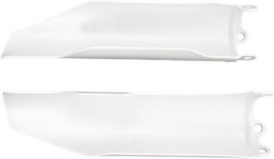 ACERBIS Fork Covers - Lower - White 2113710002