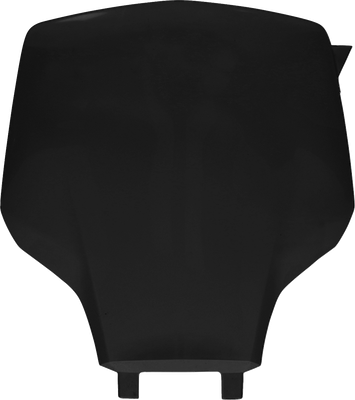 ACERBIS Front Number Plate - Black - Yamaha - YZ '26 2988250001