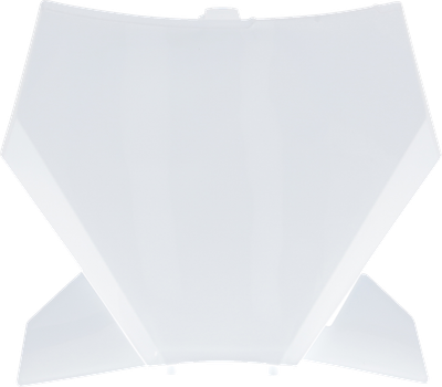ACERBIS Front Number Plate - White 2987170002